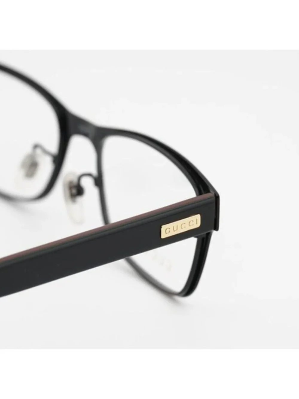 Gucci GG0274OJ 001 Eyeglasses Back 55mm Rectangle Frame